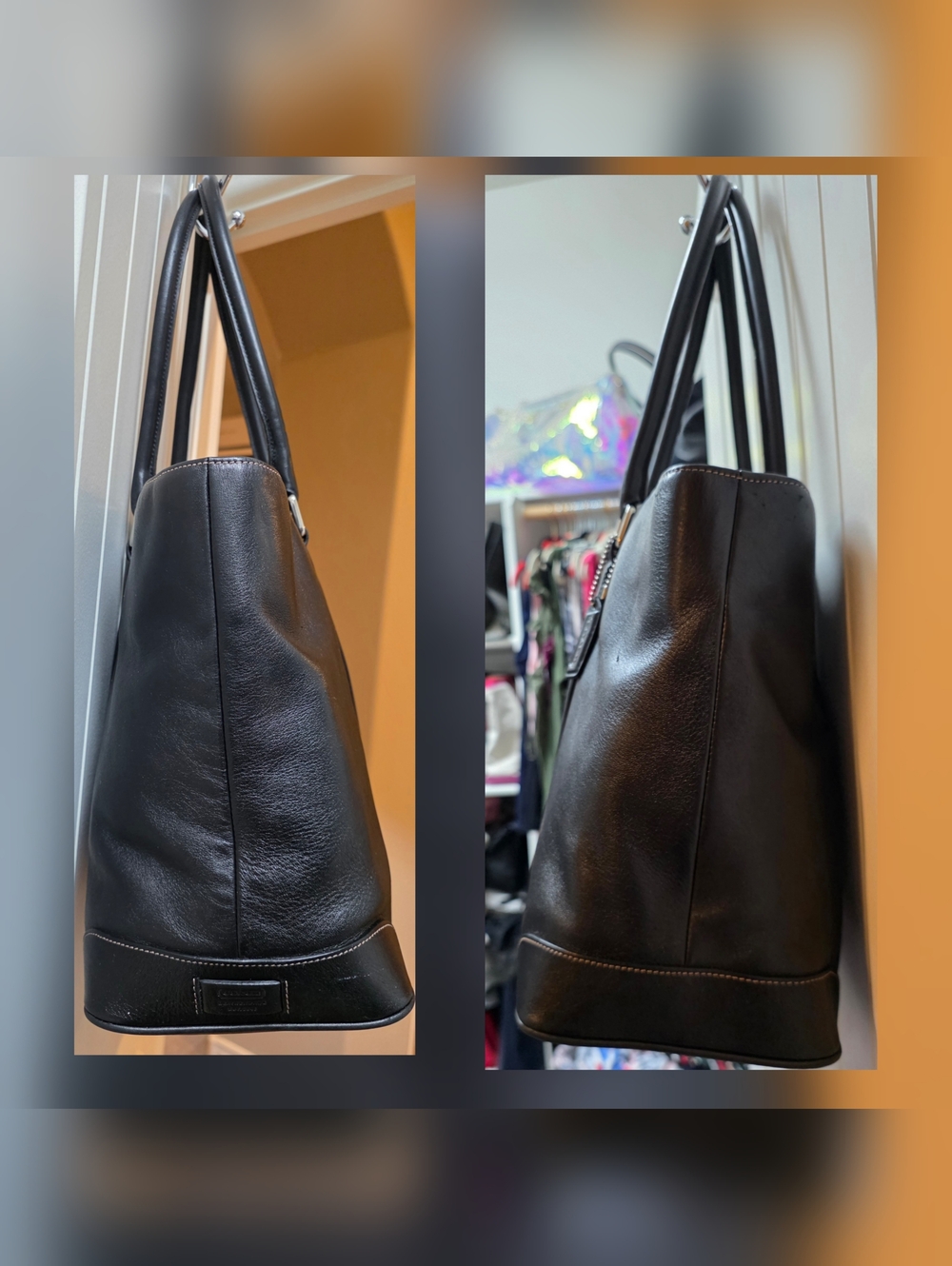 COACH Hamptons Business Carryall VINTAGE EUC - Picture 5 of 16